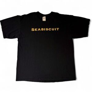 SEABISCUIT 2003 VINTAGE MOVIE PROMTIONAL TEE XL